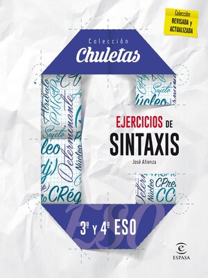 cover image of Ejercicios de sintaxis 3º y 4º para la ESO